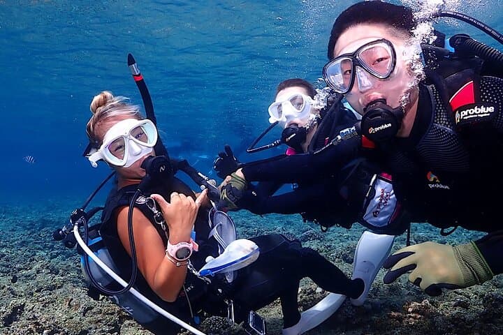 Blue Cave Private Group Introductory Diving Tour — photo 2