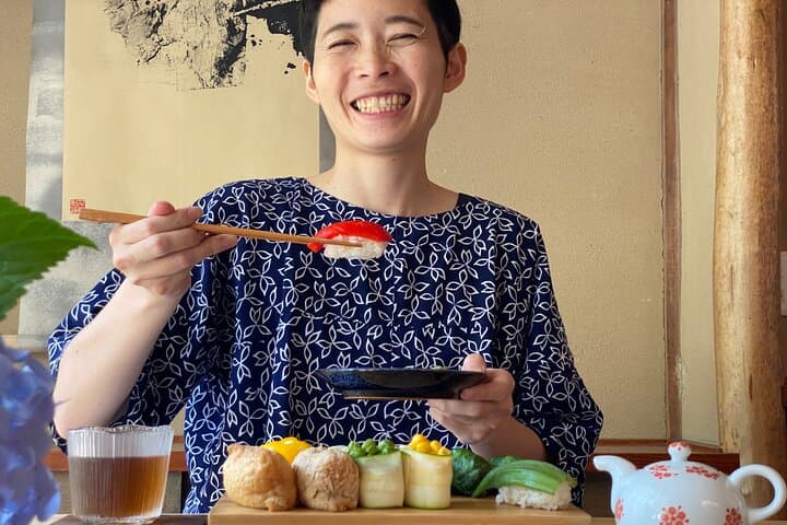 Vegan Sushi Class in Tokyo – 6 Kinds, Cultural Story & Full Meal — photo 11