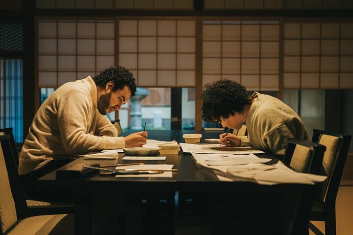 Private Kyoto Fan Painting & Edo-Style Tosenkyo Game Experience — photo 5