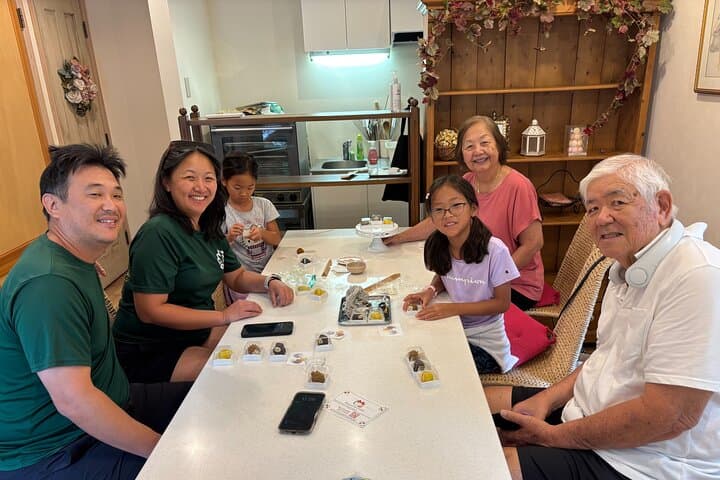 Making Japanese desserts Nerikiri & drinking matcha in Tokyo — photo 2