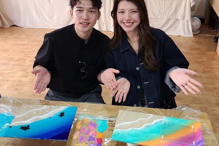 Resin Art Experience in Ishigaki Island — photo 3