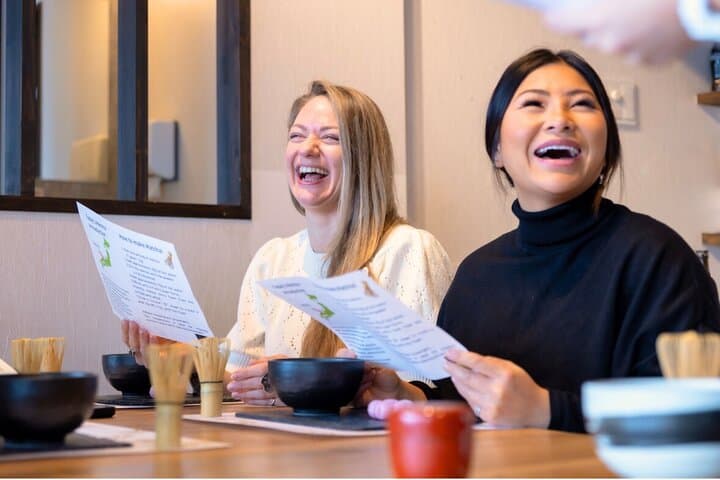 Matcha Making Class in Osaka with Authentic Japanese Sweets Set — photo 3