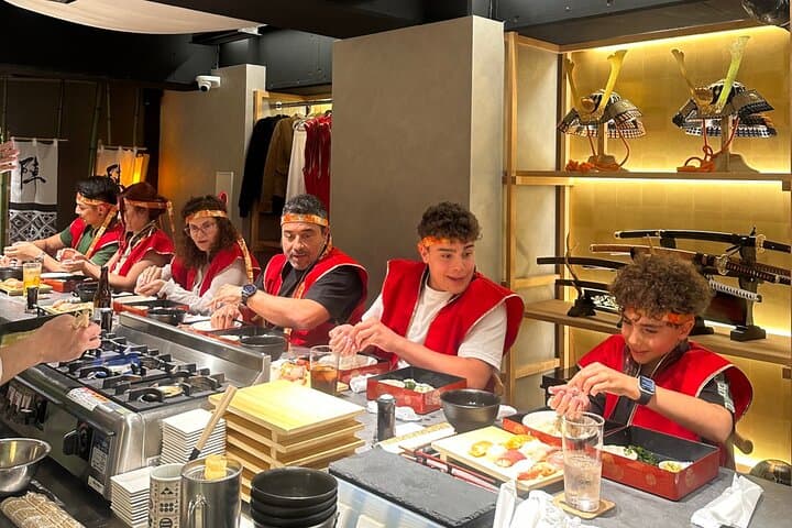 Luxury Samurai Sushi Dining Show in Asakusa Tokyo — photo 16