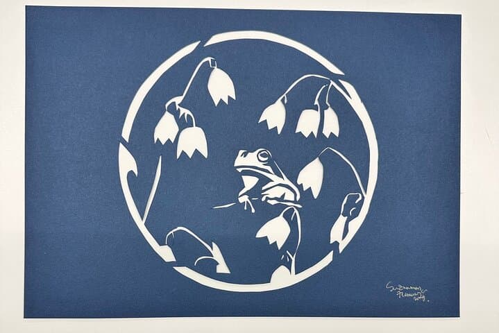 Japanese Kirie Paper Cutting Workshop: Create Your Own Art — photo 7