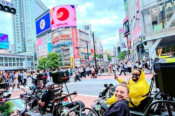 Ride Through The Streets Of Shibuya and Sinjuku By Go Kart