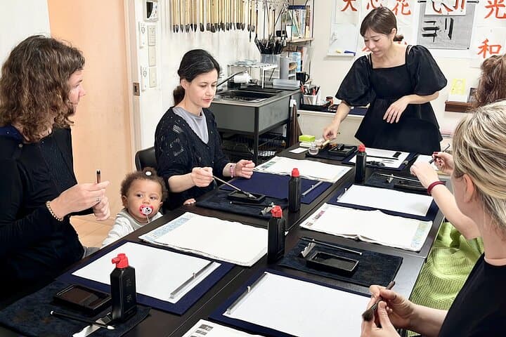 Japanese Calligraphy Activity — photo 2