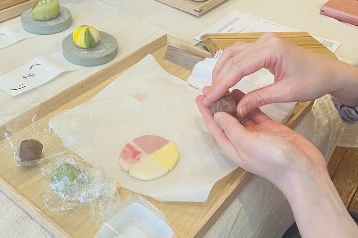 Traditional Japanese Sweets “Nerikiri” Experience with Matcha Tea — photo 9