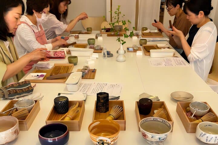 Traditional Japanese Sweets “Nerikiri” Experience with Matcha Tea — photo 4