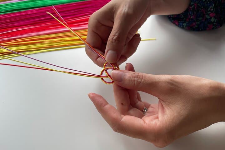 Mizuhiki Accessory Japanese Knot Art Workshop — photo 7