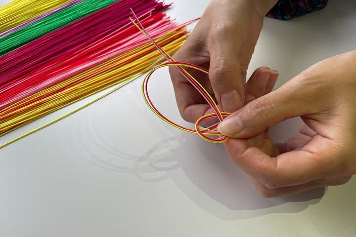 Mizuhiki Accessory Japanese Knot Art Workshop — photo 8