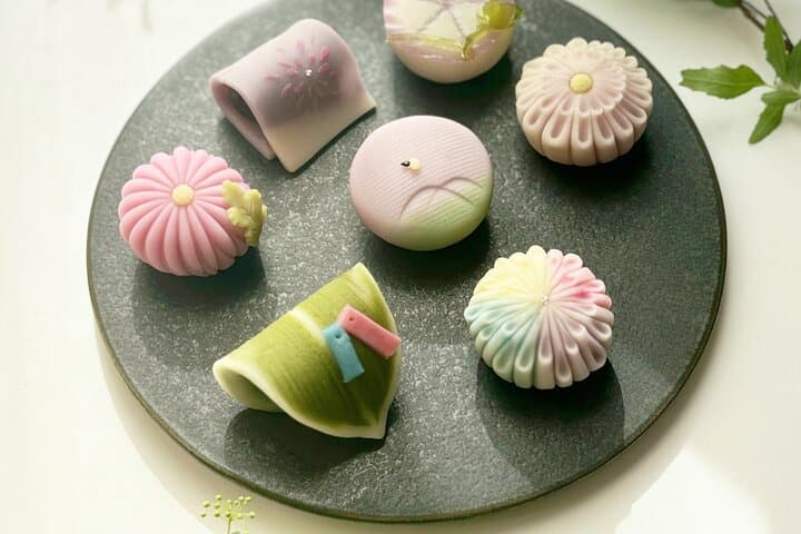 Traditional Japanese Sweets “Nerikiri” Experience with Matcha Tea — photo 1