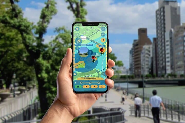 Osaka Oracle GPS App Walking Tour Mobile Game — photo 3
