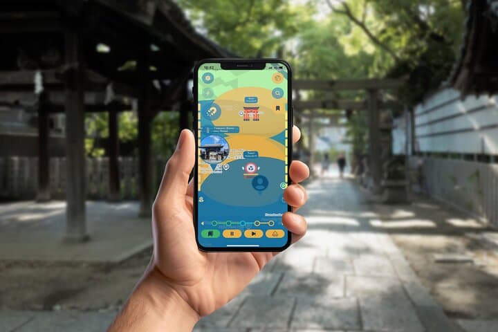 Osaka Oracle GPS App Walking Tour Mobile Game — photo 4