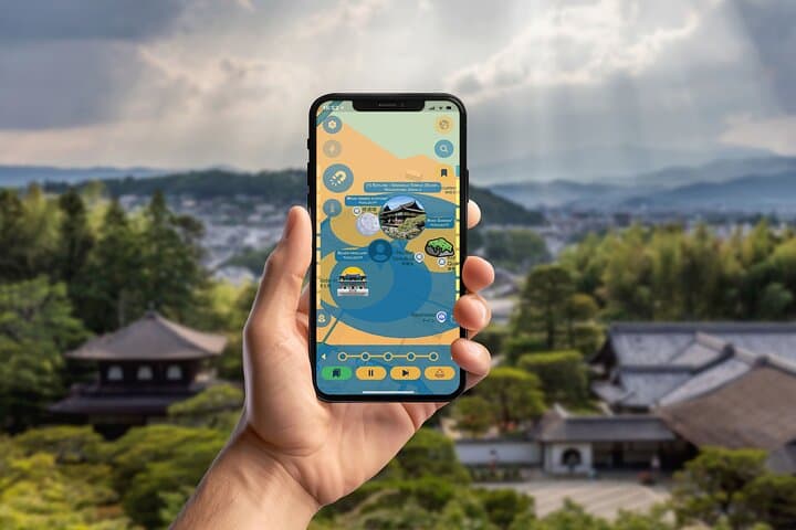 Kyoto K Drama GPS App Walking Tour Mobile Game — photo 2