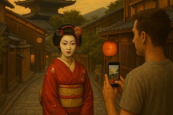 Kyoto K Drama GPS App Walking Tour Mobile Game — photo 1
