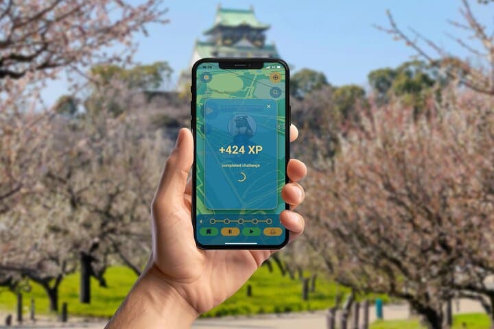 Osaka Oracle GPS App Walking Tour Mobile Game — photo 2