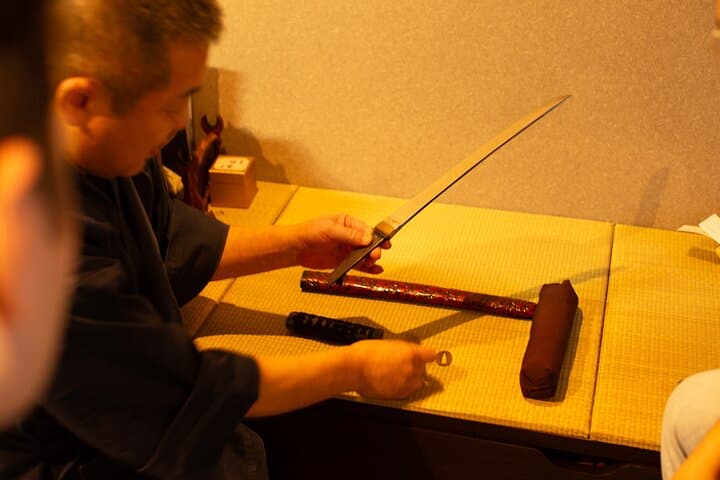 Japanese Sword Maintenance and Polishing Class with Disassembly — photo 3