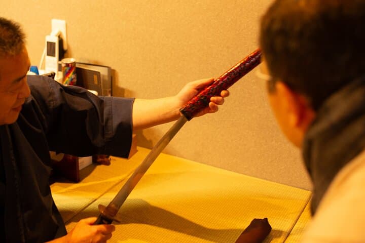 Japanese Sword Maintenance and Polishing Class with Disassembly — photo 4