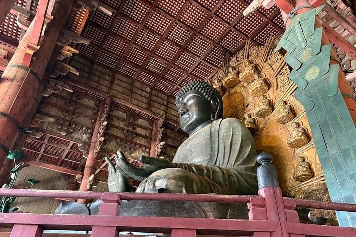 Nara Highlight Walking Tour with Furoshiki Experience with Lunch — photo 6