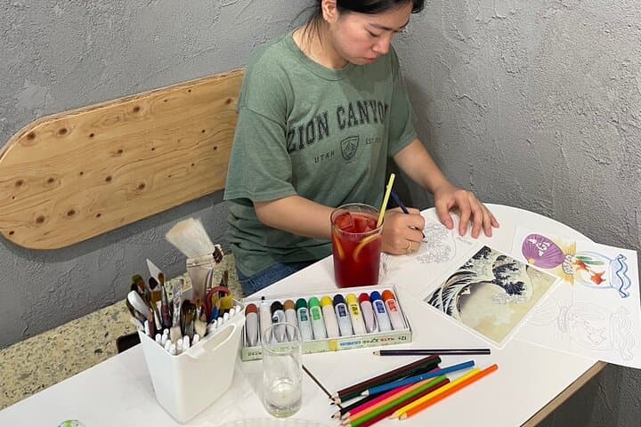Experience Traditional Japanese Art at a Café for Art Lovers — photo 7