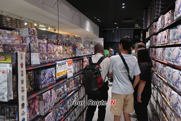 Anime Shopping Tour in Osaka, Den Den Town: Figures, Manga, Knife — photo 19