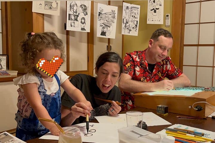 Yokohama: Manga/Anime Art & Cooking Experience in a Tatami Room — photo 10