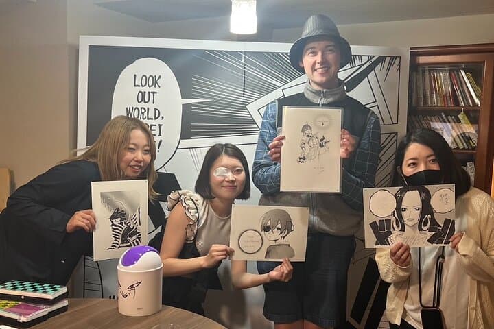 Tokyo Manga Drawing Experience Pro Artist Workshop & MangaHistory — photo 20