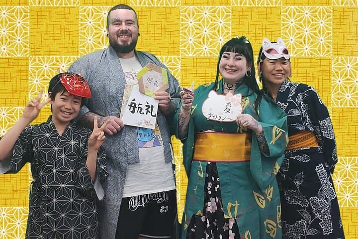 Tokyo Private Family Workshop: Make a Japanese Friend, Mom & Son — photo 16