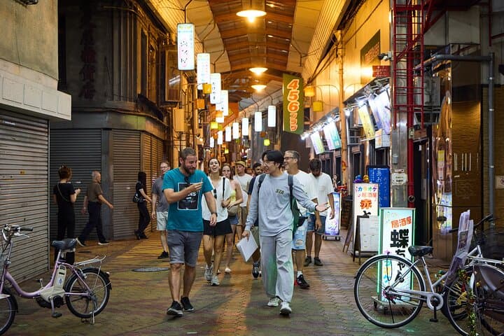 Osaka Dark Side Night Walking Tour in Shinsekai — photo 5