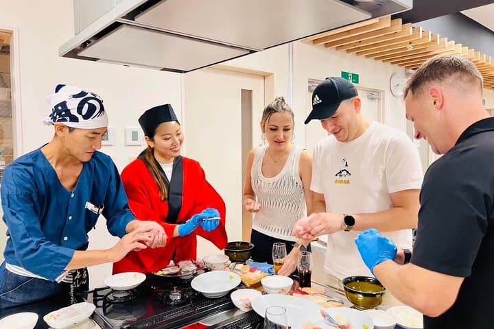 Sushi Making in Yukata — photo 3