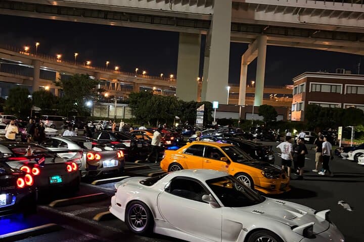 Tokyo: Private JDM R34 Skyline drive & Daikoku PA car meet — photo 2