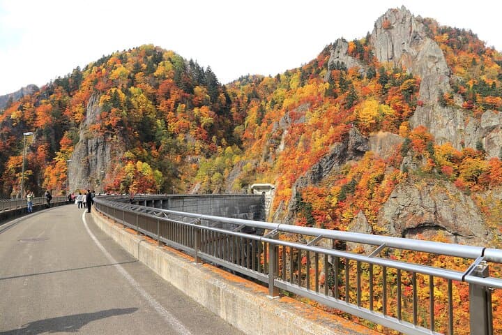 Autumn Tour from Sapporo Hoheikyo Dam and Hoheikyo Onsen — photo 6