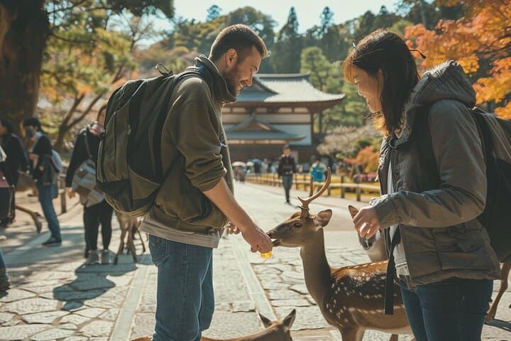 First Time Nara Tour UNESCO Sites with Lunch and Autumn foliage — photo 3