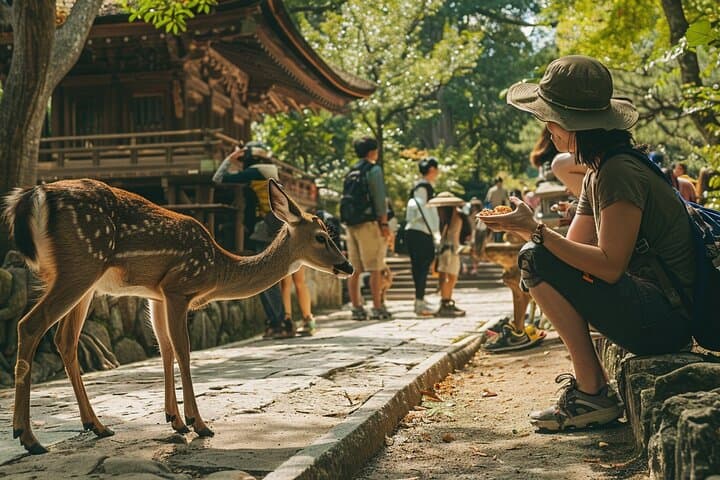 First Time Nara Tour UNESCO Sites with Lunch and Autumn foliage — photo 7