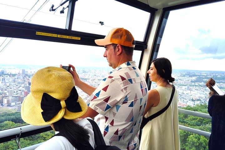 Sapporo: Mt. Moiwa Ropeway Tour – Day or Night, 4 Options