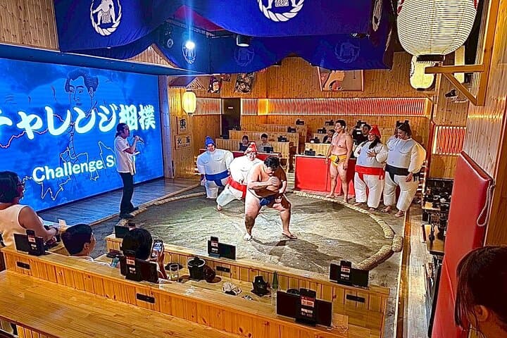Sapporo Sumo Show Experience with Japanese Food and Photo — photo 3