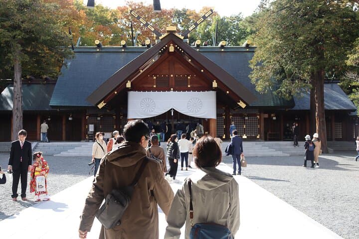 Sapporo: Hokkaido Shrine Tour with Rituals, History & Sweets — photo 2