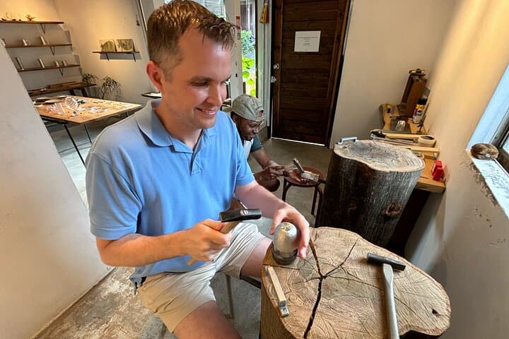 Private Pewter Sake Cup Experience with a Kyoto Artisan — photo 10