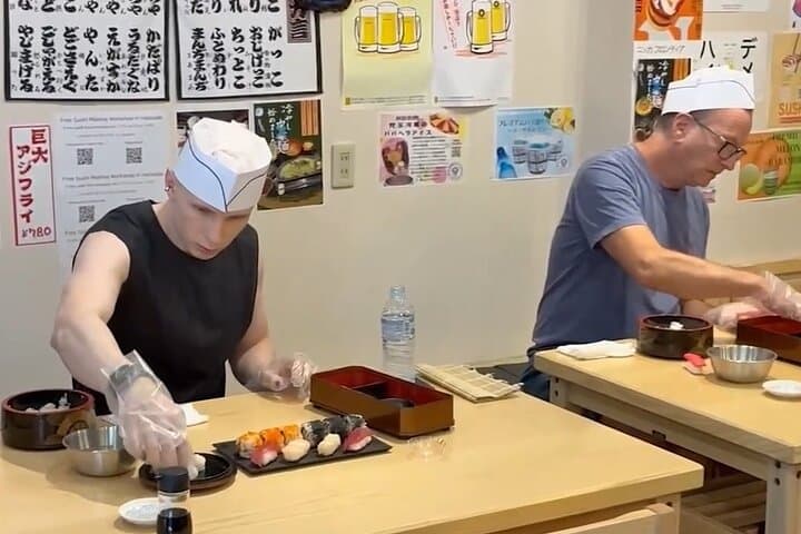 Hands On Sushi Making Class in Shinjuku — photo 12