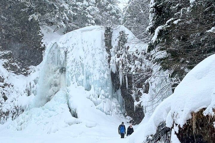 Japan Alps Norikura Frozen Water Fall Snowshoe Trekking Tour — photo 5