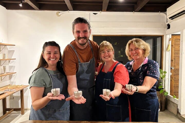 Private Pewter Sake Cup Experience with a Kyoto Artisan — photo 4