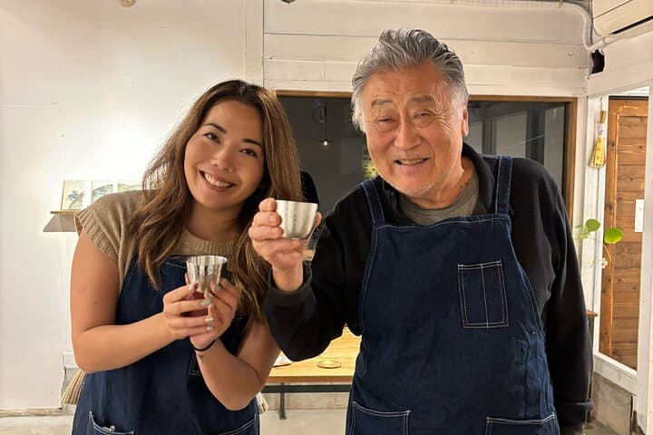 Private Pewter Sake Cup Experience with a Kyoto Artisan — photo 12
