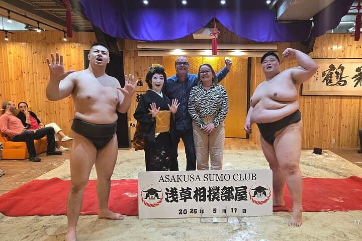Asakusa 6hr Sumo Lunch & Private Licensed Guide Walking Tour — photo 1