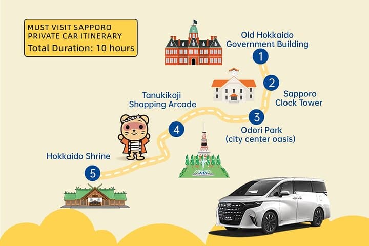 Sapporo Full-Day Tour by Minivan — photo 2