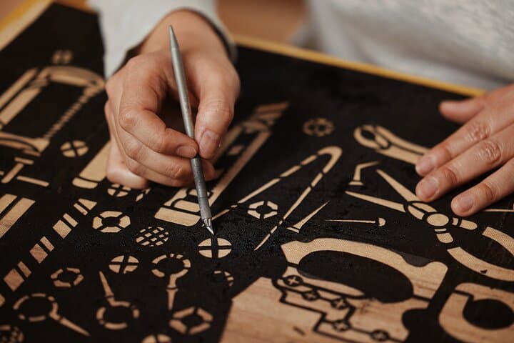 Design a Furoshiki Using Japanese Katazome Stencil Technique — photo 4