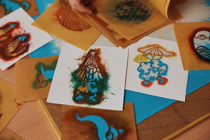 Design a Furoshiki Using Japanese Katazome Stencil Technique — photo 2