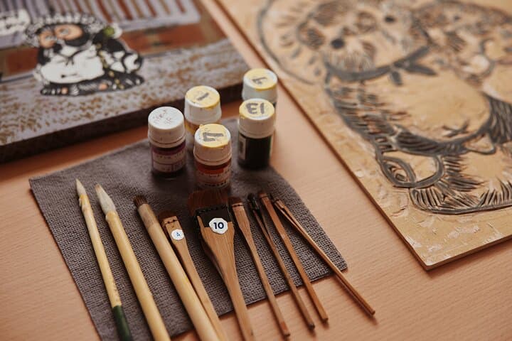 Tenugui Woodblock Dyeing Workshop in Kanazawa — photo 4