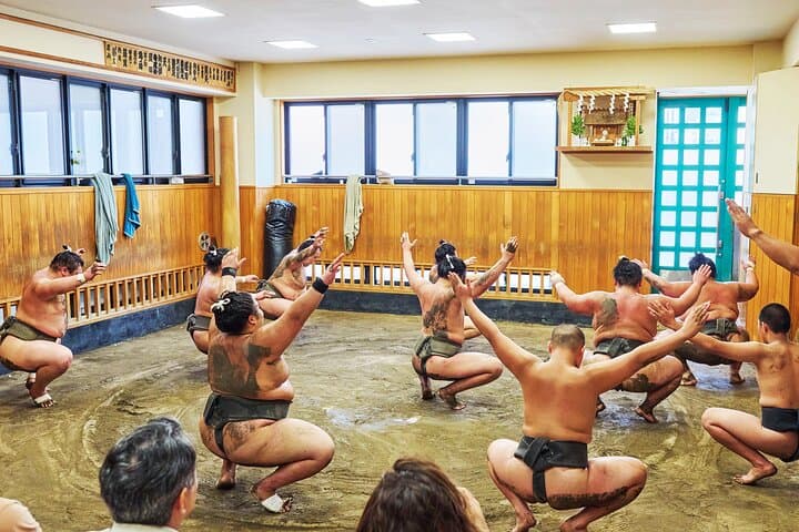 Tokyo: Sumo Morning Practice Viewing Tour at a Real Stable — photo 10