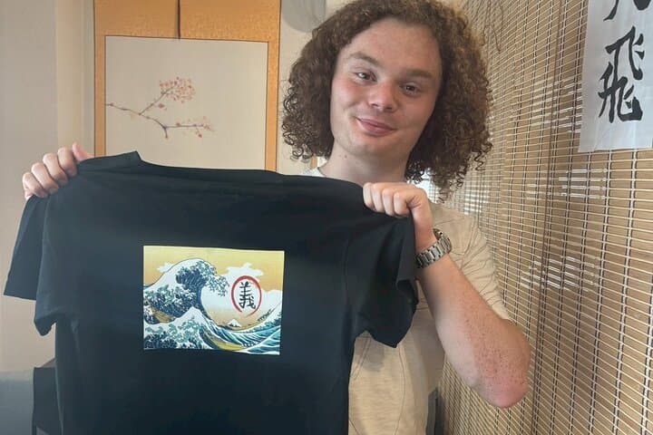 Tokyo Asakusa：Calligraphy & Make T-shirt Activity — photo 10