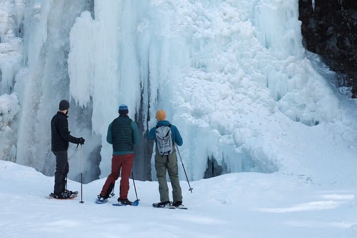 Japan Alps Norikura Frozen Water Fall Snowshoe Trekking Tour — photo 3
